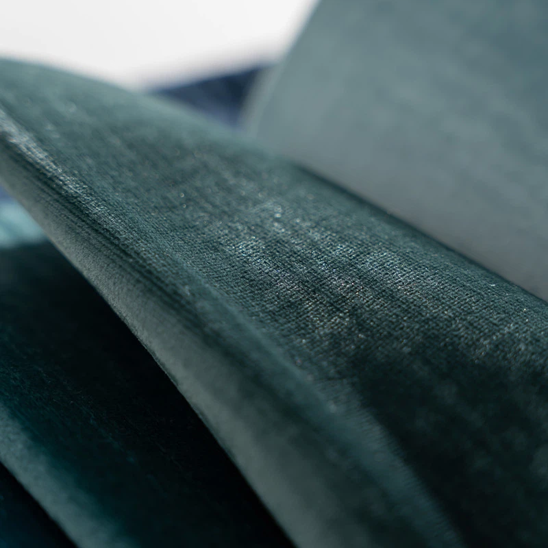 Lustre Sheen Velvet Blackout Curtain Fabric