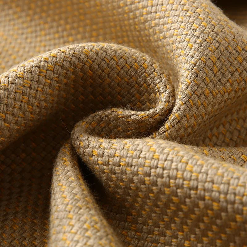 Twill Stripe Linen Blend Fabric